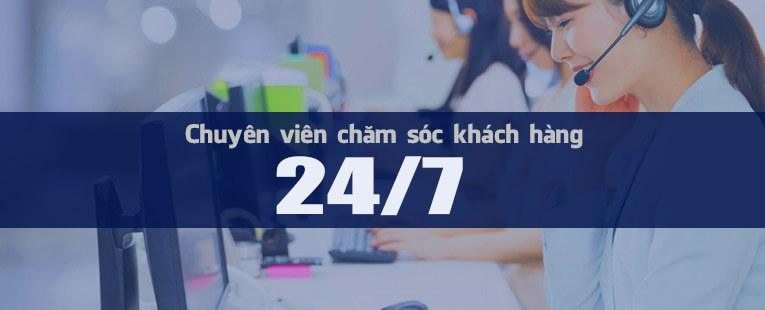 Cham soc khach hang 24/7